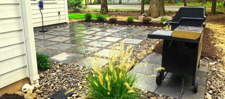 Paver installation in Midland Park, NJ by Super Green Landscaping - photo 1 of 6