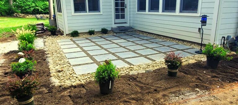 Paver installation in Midland Park, NJ by Super Green Landscaping - photo 3 of 6