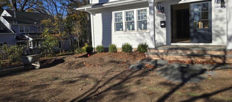 Front and back yard renovation in Ridgewood, NJ by Super Green Landscaping - photo 11 of 14