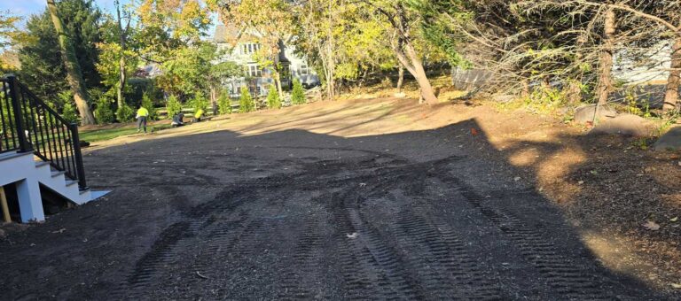 Front and back yard renovation in Ridgewood, NJ by Super Green Landscaping - photo 9 of 14