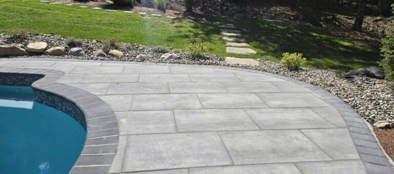 Pool area renovation in North Haledon, NJ by Super Green Landscaping - photo 8 of 8