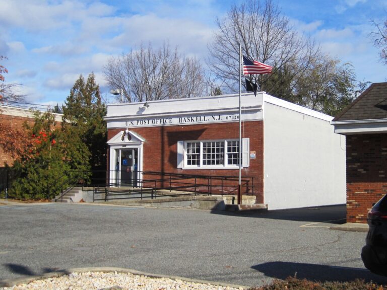 The post office in Haskell, New Jersey