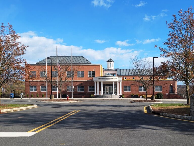 The municipal building in Mahwah, New Jersey