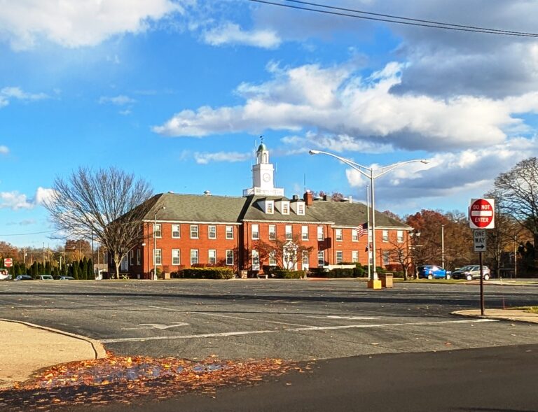 The municipal building in Pequannock Township, New Jersey