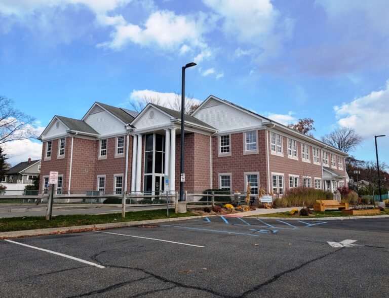 The municipal building in Waldwick, New Jersey